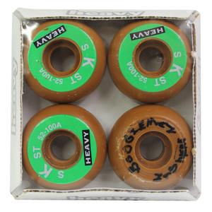 hp1-set-of-4-roller-wheels-pro-acro-r-k-street-green-brown-one-size